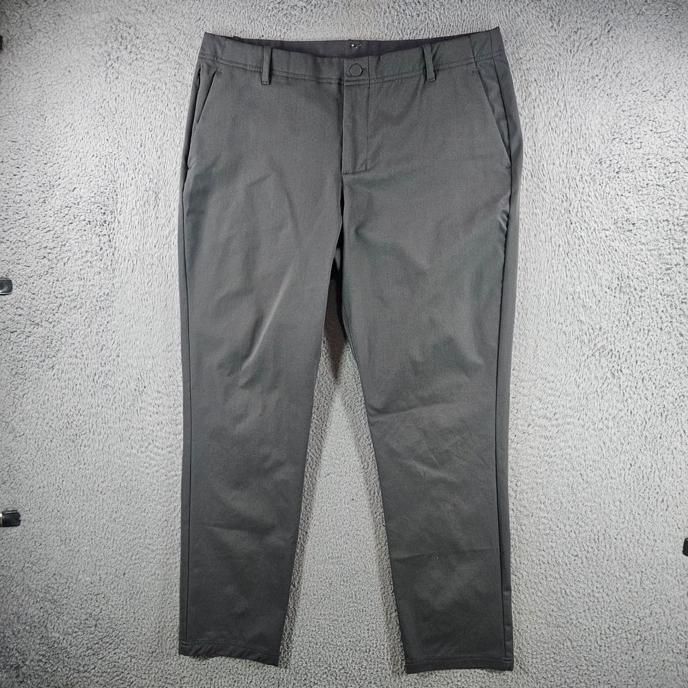 Mondetta Outdoor Project Mens Pants 36x30 Gray Polyester Hiking Casual Trousers